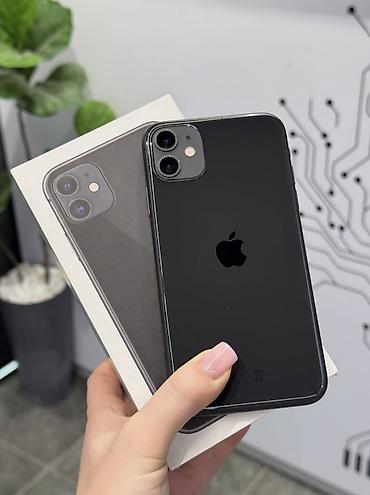 işlenmiş iphone 11: IPhone 11, 256 GB, Qara, Zəmanət, Kredit, Simsiz şarj — 1