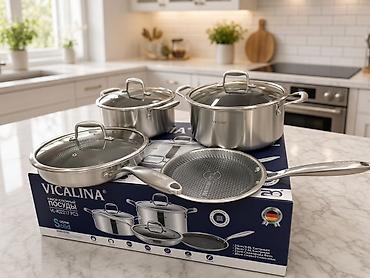 кастрюли vicalina: Набор кухонной посуды VICALINA VL-4022/7 PCS, серия Solid Состав — 1