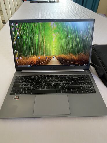 купить ноутбук в рассрочку без банка: Ноутбук, Tecno, 16 ГБ ОЗУ, AMD Ryzen 5, 15.6 ", Б/у, Для работы, учебы, память SSD