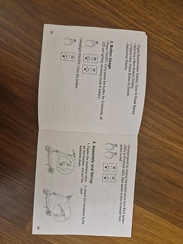 Другой транспорт: King Song markasina mexsus KS-X1 User Manual elektrik skuter — 10