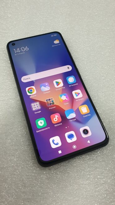 наушник mi: Xiaomi, Mi 11 Lite, Б/у, 128 ГБ, цвет - Черный, 2 SIM