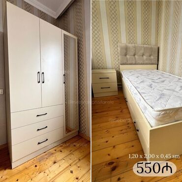 железная кровать односпальная: Təknəfərlik çarpayı, Dolab, Tumba, Yeni