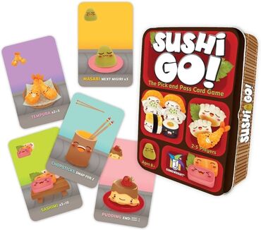 villy dlya otpuska v tazaki: Настольная игра Sushi Go! новая в упаковке