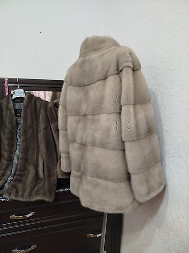 Шубы: Шуба, Норка, Короткая модель, Канада, L — 6