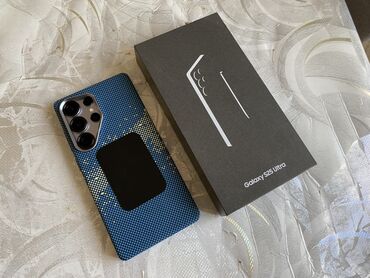 набор для ремонта телефонов: Samsung Galaxy S25 Ultra, Б/у, 256 ГБ, цвет - Серый, 2 SIM, eSIM