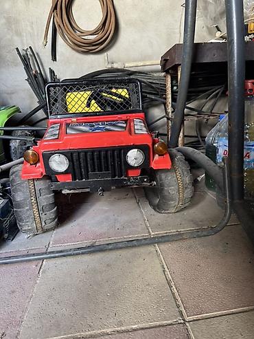 Детские электрокары: Uşaq elektrikli maşını – “Motive Jeep Police” (Hummer üslubunda) - — 1