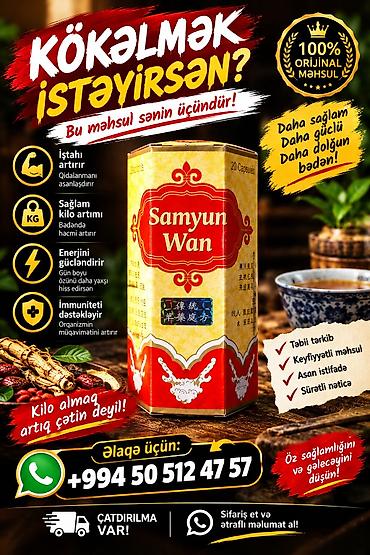 🔥💪 **kökəlmək i̇stəyi̇rsən? İndi̇ tam zamani!** 💪🔥 😍 **samyun wan —