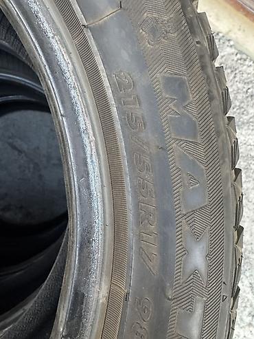po: Шины 215 / 55 / R 17, Зима, Б/у, Комплект, Легковые, Maxtrek — 9