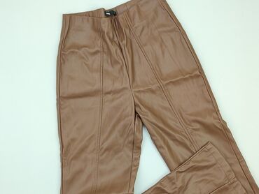 sinsay sukienki damskie: Material trousers, SinSay, M (EU 38), condition - Very good