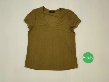Koszulki: Koszulka M (EU 38), wzór - Jednolity kolor, kolor - Brązowy, Reserved