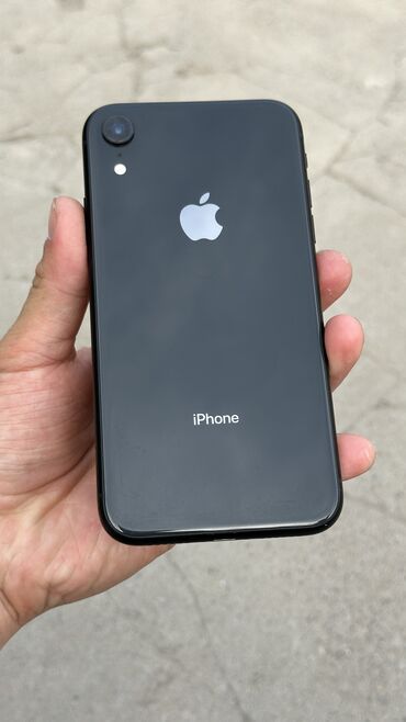 Apple iPhone: IPhone Xr, Б/у, 256 ГБ, Jet Black, 77 %