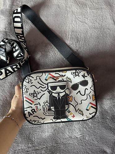 lagerfeld: Сумка кросс-боди KARL LAGERFELD - Формат: компактная прямоугольная — 2