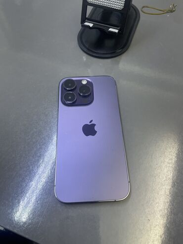 бу айфон бишкек: IPhone 14 Pro, 128 ГБ, Защитное стекло, Чехол, 85 %