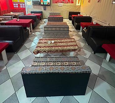 cay evi divanlari: Kafe restoran uçun 18dest divan masa desti *bir dest krem olan 169₼ — 1