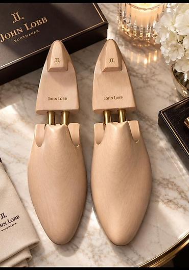 Məişət kimyəvi maddələri: John Lobb taxta shoe tree (cüt) - Material: yüksək keyfiyyətli ağac; — 1