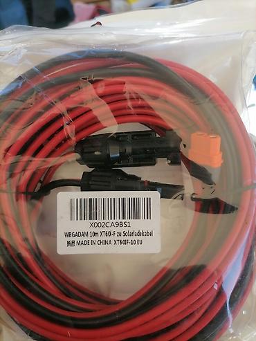 Tehnički kablovi: XT60 kablovi za solarne sisteme i napajanje - Modeli: - WBGADAM 10 — 2