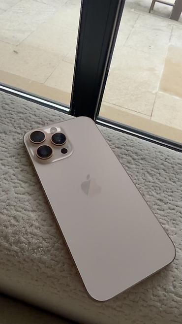 apple telecom: IPhone 16 Pro Max, 256 GB, Qızılı, Face ID — 1