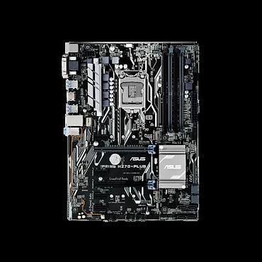 asus ana plata: ASUS PRIME H270-PLUS (90MB0S90-M0EAY0) – LGA1151, Intel H270, DDR4 — 1