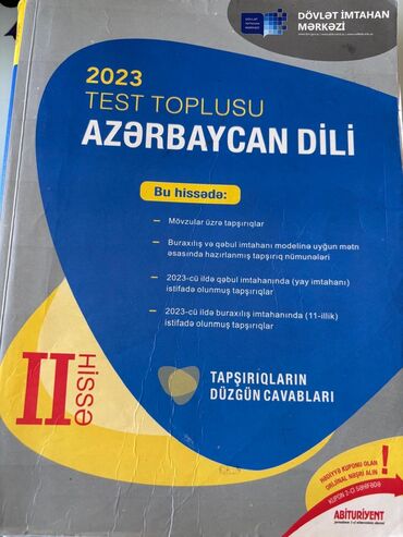 azerbaycan dili test toplusu: Azərbaycan dili 11-ci sinif, 2023 il, Ünvandan götürmə