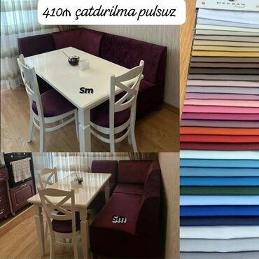 Sifarişlə masa və oturacaq dəstləri: *Sifarişlə hazırlanır* ✔️Kuxna üçün stol stul dəsti✨✨. 2 stul 1 -da lalafo.az — 6 Sifarişlə masa və oturacaq dəstləri: *Sifarişlə hazırlanır* ✔️Kuxna üçün stol stul dəsti✨✨. 2 stul 1 — 6