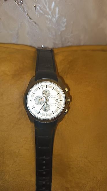 Наручные часы: Tissot kronoqraf qol saatı - Korpus: paslanmayan polad - Rəng: gümüşü — 1