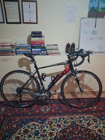 İdman velosipedləri: İşlənmiş Şose velosipedi Giant, 29", sürətlərin sayı: 27, Ünvandan götürmə -da lalafo.az — 3 İdman velosipedləri: İşlənmiş Şose velosipedi Giant, 29", sürətlərin sayı: 27, Ünvandan götürmə — 3