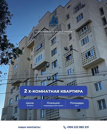 2 комнаты, 55 м², Совмина мкр Индивидуалка, 1 этаж, Косметический ремонт