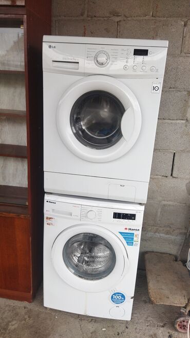 Стиральные машины: Стиральная машина LG, Б/у, Автомат, До 6 кг, Полноразмерная — 19