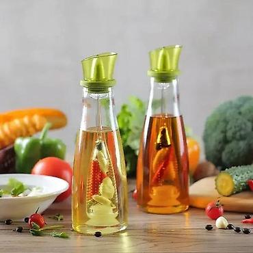 boce za plin: Staklena boca-dozator za ulje i sirce 500ml NOVO. Opis proizvoda — 5
