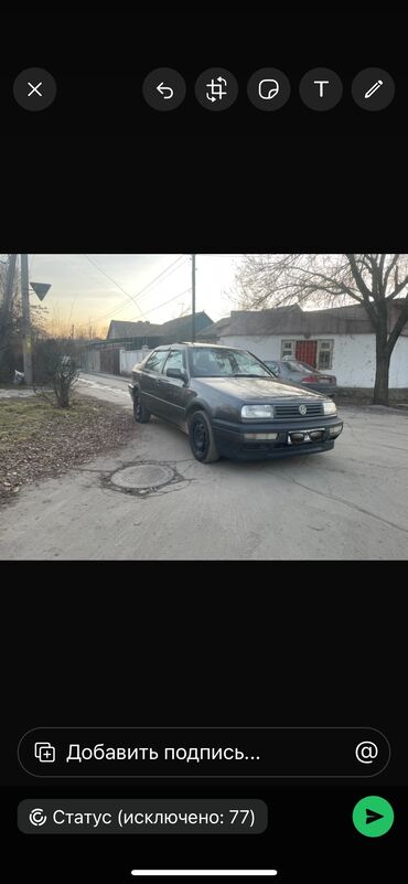 Volkswagen: Volkswagen Vento: 1992 г., 2 л, Механика, Бензин, Седан