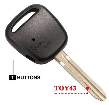 ключи от авто: Ключ Toyota Новый, Аналог, Китай