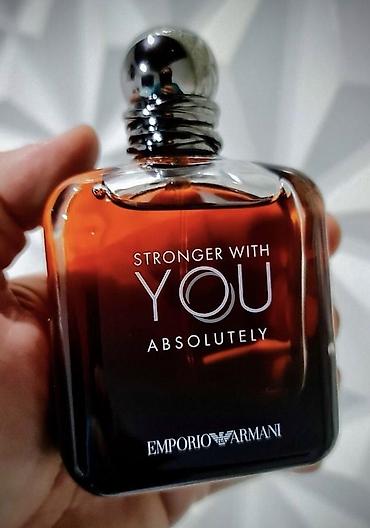 scandal parfüm: Emporio Armani – Stronger With You Intensely (EDP) • Kategoriya — 1