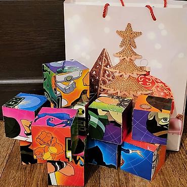 dragon ball: 🔴🟠🔵КУБИКИ ПАЗЛ - 200 СОМ 🔵🟢🟡 МОЖНО СОБРТЬ 6 КАРТИНОК КВАДРАТ -7 СМ — 6