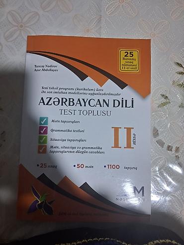 Məhsul: “Azərbaycan Dili – Test Toplusu” (II hissə) • Müəlliflər