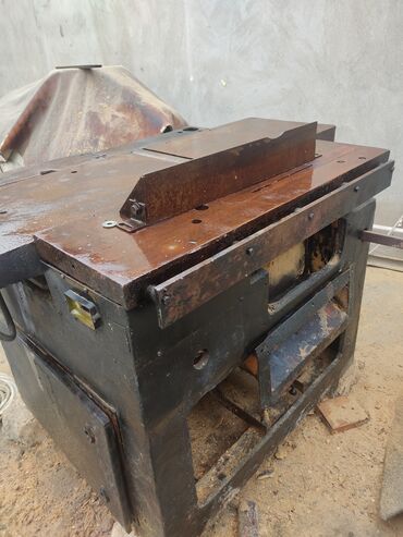 Mebel və taxta dəzgahları: Ağac emalı üçün ağır tip dəzgah sovet malı mişarrəndə,plintus — 2