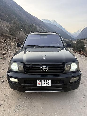 таета ланкрузер 100: Toyota Land Cruiser: 2003 г., 4.7 л, Автомат, Газ, Внедорожник — 1