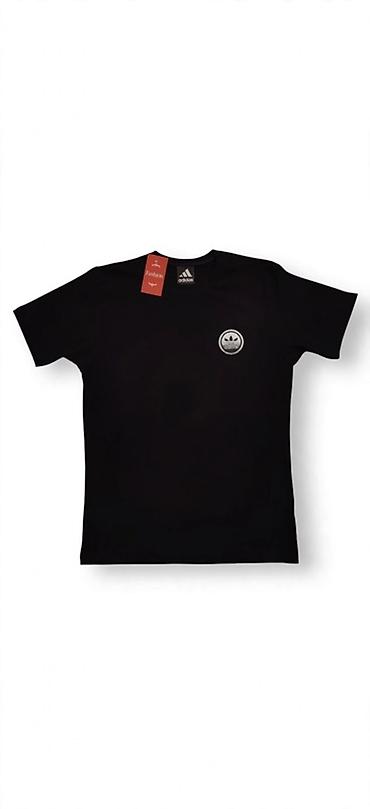Crna muška kratka majica Adidas - Model: klasična T‑shirt majica sa na lalafo.rs Crna muška kratka majica Adidas - Model: klasična T‑shirt majica sa