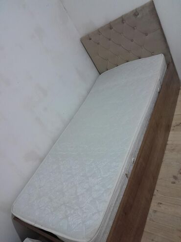 2ci əl kravatlar: Б/у, Односпальная кровать, Без подьемного механизма, С матрасом, Без выдвижных ящиков, Азербайджан