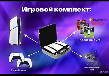 700: Аренда Ps5 и PS4 Игровой комплект PlayStation 5 1сутки 1300 сом 2 — 2