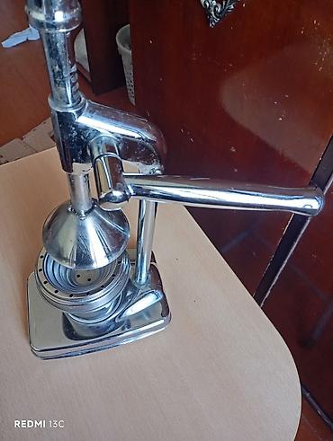 siren: Manuel sitrus şirəçəkən (pres) - Material: tamamilə metal gövdə və — 1