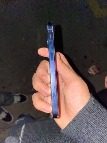 мини пк: IPhone 12 mini, Göy, Face ID