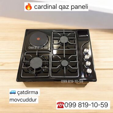 Aspiratorlar: Plitə Qarışıq, Quraşdırılan, 4 gözlü, Yeni