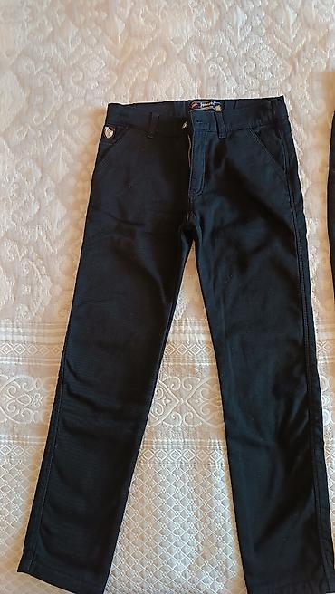 Джинсы и брюки: Джинсы и брюки, цвет - Черный, Б/у — 2