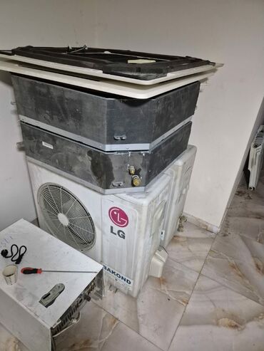 kondisioner aparatı: Kondisioner LG, İşlənmiş, 100-dən çox kv. m, Kredit yoxdur