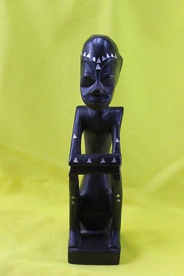 Figure: STARA DRVENA AFRIČKA FIGURA, RETKO | Stara afrička drvena figura — 1