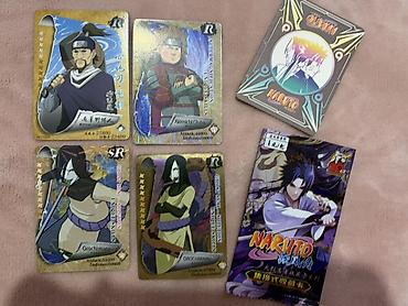 naruto: Коллекционные наборы карточек по популярным аниме-сериям. ❗️продаю от — 4