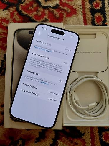 Apple iPhone: IPhone 15 Pro, 128 GB, Ağ — 6