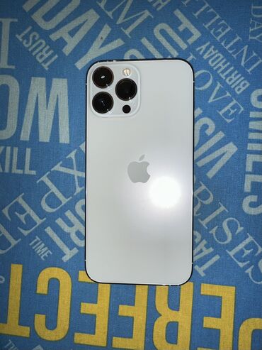 айфон xl: IPhone 13 Pro Max, 256 ГБ, Белый, Коробка, 87 %