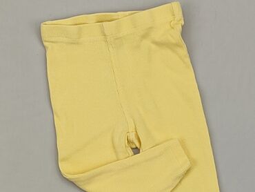 legginsy żółte: Legginsy, Lupilu, 0-3 m, stan - Idealny