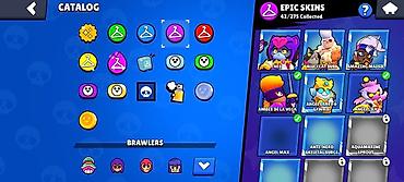 brawl stars 2: Brawl Stars hesabı – geniş skin və irəliləyiş kolleksiyası Hesab — 7